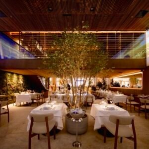 Seleção de vinhos durante o Wine Hour Amado Salvador Shopping em ambiente acolhedor.