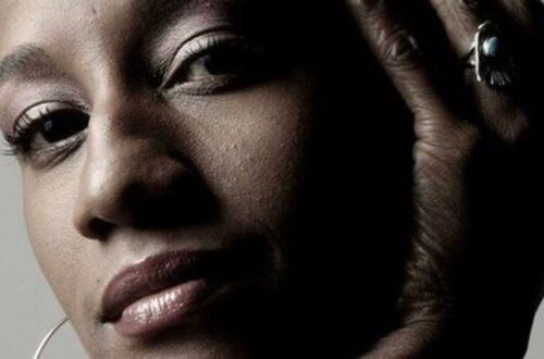 Rosto da cantora Alissa Sanders, atração principal da Semana Jazz e Vinho.