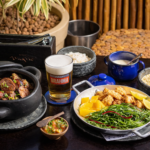 Feijoada de Carnaval no Megiro com acompanhamentos completos e chopp gelado. Foto: Leonardo Freire