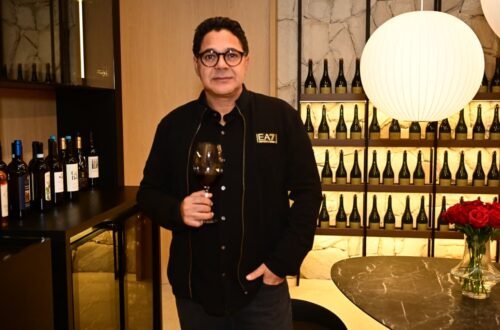 Elivam Assunção, sócio-diretor da EA Escritório Wine, na inauguração do Wine Bar BEMVINVANT na Pituba.