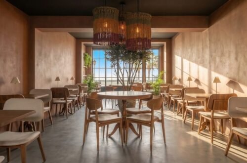 Ambiente do restaurante Jota Gastronomia no Rio Vermelho em Salvador com decoração contemporânea