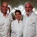 Fabrício Lemos, Lisiane Arouca e Alex Atala no jantar que abriu as comemorações de 10 anos do restaurante Origem em Salvador