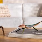 artesanato brasileiro Tok&Stok peça decorativa feita à mão em ambiente residencial