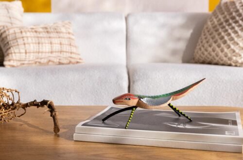 artesanato brasileiro Tok&Stok peça decorativa feita à mão em ambiente residencial