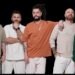 Integrantes da banda Maneva posam juntos para foto de divulgação do projeto Tudo Vira Reggae.