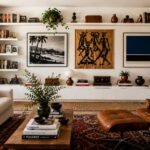 Casa com personalidade reúne livros, obras de arte, plantas, móveis de diferentes estilos e objetos pessoais na decoração.