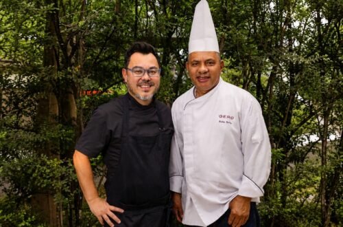 Marcelo Fugita e Bahia Brito participam do Encontro de Chefs no Gero Salvador, no dia 29 de agosto.