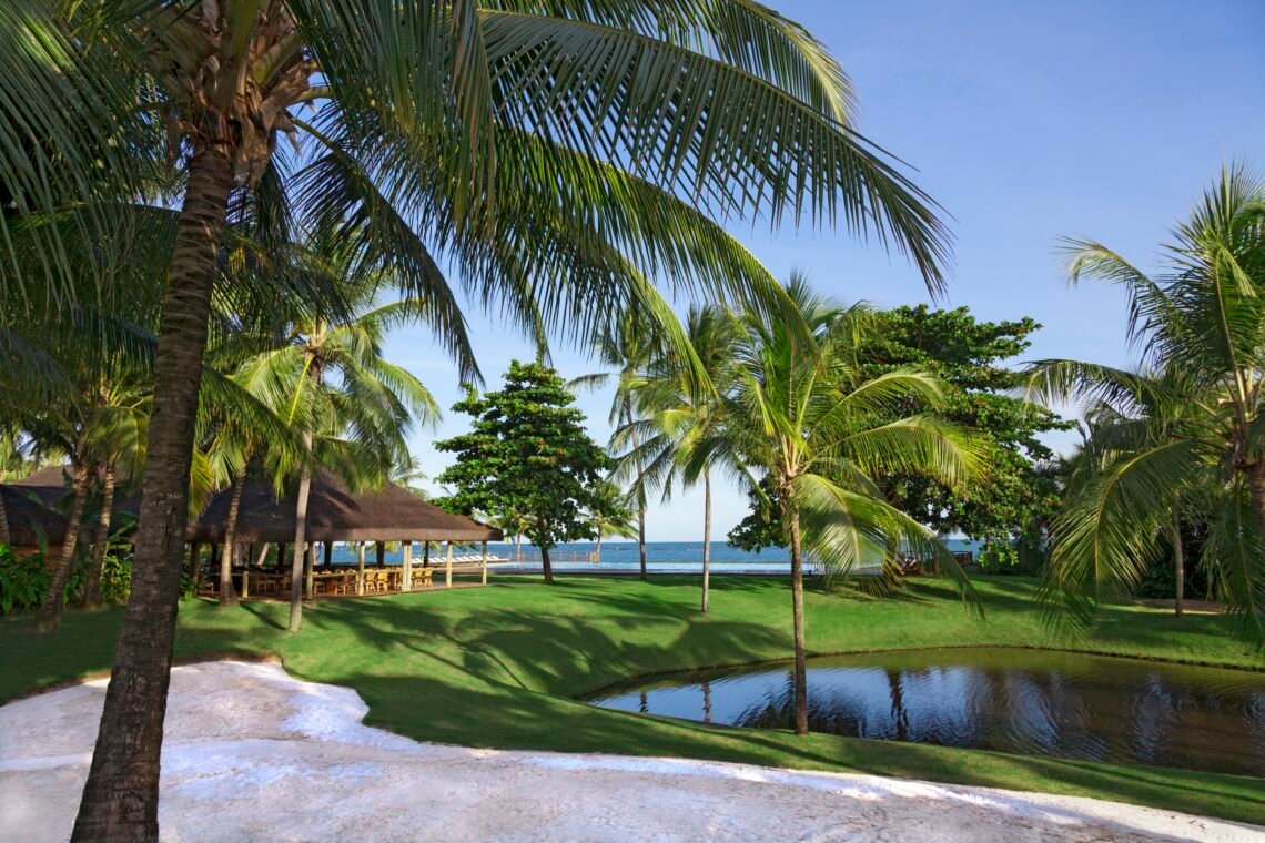 Área do Tivoli Ecoresort Praia do Forte, onde será realizado o jantar do Festival Aromas & Sabores, com chefs convidados de diferentes regiões do Brasil.