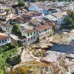 Vista aérea de Lençóis, na Chapada Diamantina, cidade que recebe o Festival de Lençóis 2026.