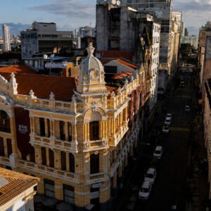 Palacete Tirachapéu, na Rua Chile, em Salvador, durante o Wine Brasil Music.