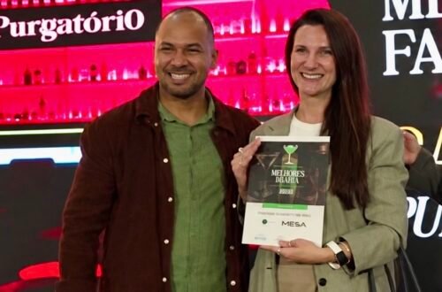 Peu Magalhães e Iryna Podusovska recebem prêmios do Purgatório Bar e do Casa Iryna no Melhores da Taça 2026